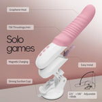 Sex Toys Thrusting Dildo Machine,Sex Machine Adult Toys For Women,App Controll High Speed Portable Sex Dildo Vibrator,Rechargeable 42? Heat Couple Sex Machine Thrusting Automatic