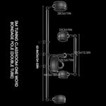 Sm Spreader Bar With Collar Black Handcuffs Bondage Restraints Sex Set Adjustable Straps Bedroom Sex Toys For Couples