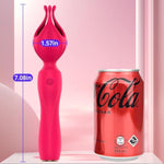 Clitoral Vibrator Female Masturbation Swaying Vibrating Tease Ticklers Vaginal Massage Nipples Stimulator With 10 Vibration Modes Pod Shaped Pleasure Wand Adult Sex Toys For Women Couple