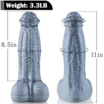 3 Inch Thick Huge Horse Dildo, 11 Inch Monster Cock Fantasy Animal Dildo With Dual Density Silicone Big Kont, Xl Girth Dildos Anal Plug Sex Toy For Men Women Couples
