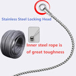 Urethral Sounds Stainless Steel Beads Catheter Dilator 19.69" Smooth Penis Insert Stimulation Urethral Sounding Toys Catheter Stretching Male Masturbation Rod(5Mm)