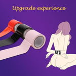 Bdsm Bondage Restraints Tape Set - Adult Toy Sex Restraint Bondage Tape, Static Electrostatic Tape For Couples, Bondage Toy For Restraining Pleasure 3Roll