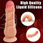 Thick Anal Dildo Adult Sex Toys, 7.8 Inch Strong Suction Cup Ultra Soft Huge Strap On Dildo Penis, Big Silicone Monster Dildos Sex Toy For Women Solo And Couples Hands-Free Play