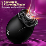 Rose Sex Toy Adult Toys - App Control Rose Vibrator For Women Sex Toys With 5 Sucking & Vibrating Modes, G Spot Vibrator Adult Sex Toys, Womens Clitoral Nipple Sucker Vibrators For Woman Couples