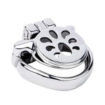 Flat Chastity Cage Male Sex Toys Stainless Steel Cock Cage With Arc Rings And Concealed Lock Breathable Metal Penis Cage With Belt Chastity Devices Used To Restrain A Man'S Penis (1.96In,A)