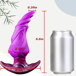 6.6" Wearable Anal Plug Silicone Large Butt Plug, Butt Plug Anal Trainer, Anus Dilator Adult Toy, Wearable Anal Sex Toys for Men Women Gay Couple