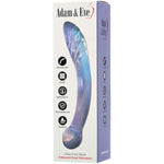 Glass Fairy Wand, Iridescent Dual Ended Glass Dildo For Vaginal & Anal Play, Ribbed & Bulbous Tips For Ultimate Stimulation, Body Safe & Hypoallergenic, Velvet Storage Pouch Included