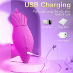 Female Vibrator for Women's Pleasure, Clitoral Stimulator for Couples, Bondage and Sensual Play