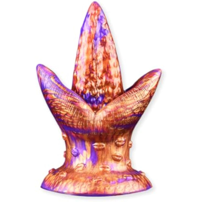 Silicone Tongue Dildo, Anal Docking Plug Sensual Toy Animal Dildo Penis Toy, Colorful G-Spot Stimulation And Anal Play