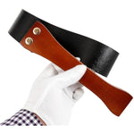 Sex Leather Paddle 20.07" Adult Slut Leather Sm Paddle Flogger Bdsm Paddles Sex Play Costumes Cosplay Bondage Play Spanking Paddle Black