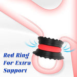 Penis Ring Adult Sex Toys For Men, Penis Sleeve Cock Ring Set With 8 Different Sizes, Silicone Male Sex Toys For Erection Enhancing, Ball Stretcher Ring With Dual Reinforcement Cock Ring Set