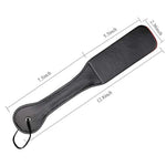 Adult Faux Leather Slapper Paddle for BDSM Play, 12.8 Inch Long