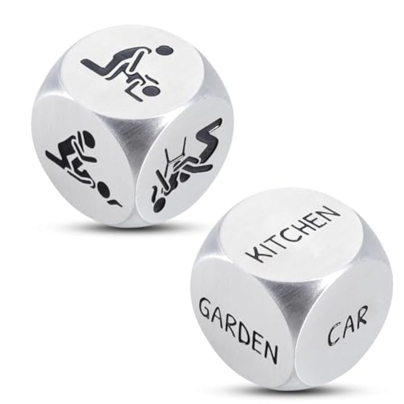 Date Night Dice, Bedroom Games For Couples, 11Th Anniversary Steel Gifts, 11Th Anniversary Giifts For Him, Dirty Dice For Adults, Date Night Couples Games, Funny Birthday Gift For Boyfriend Girlfriend
