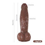 15 Inch Huge Thick Dildo Realistic,Massive Giant Dildo Brown With Strong Suction Cup For Hands-Free, Bbc Sex Toys For Women Men Couples