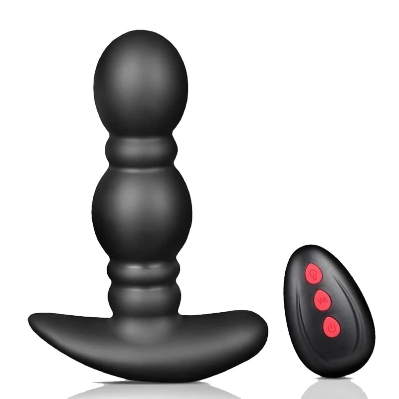 Automatic Large Inflatable Anal Butt Plug Dildo Male Anal Prostate Massager Vibrating Anal Sex Toys For Adult Men Women