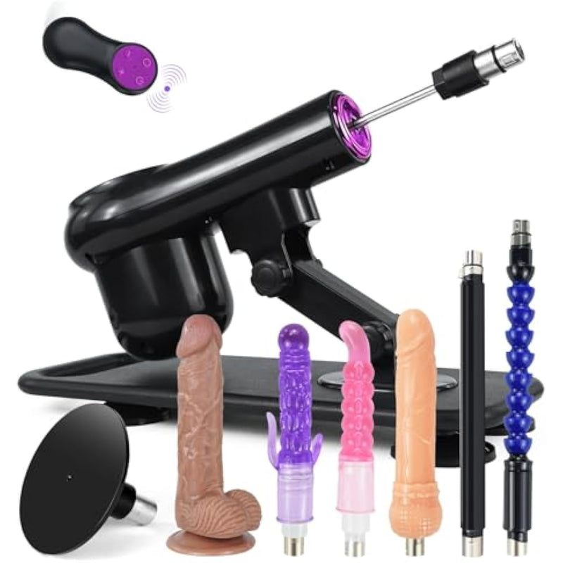 Sex Machine Sex Thrusting Machine Sex Machine For Women And Men,Remote Dildo Machine Automatic Thrusting Sex With 3Xlr Attachments, Sex Toys - Machines & Devices Suction Cup Adult Machine