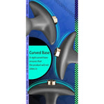 Anal Plug Vibrator - Silicone Cone Butt Plug Dilator With Curved Base & Slender Waist - 16 Vibration Modes - Usb Charging - 5.82 X 1.77 Inch Prostate Massager Sex Toy For Women Men Masturbation (L)