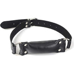 Bdsm Adjustable Mouth Gag Bite Down Breathable Sex Toy Restraints Kinky, Black