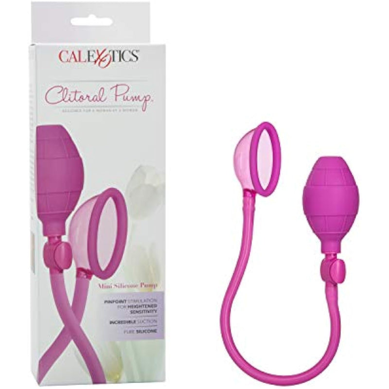 Novelties Mini Silicone Clitoral Pump, Pink