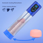 Penis Pump Male Sex Toy Electric Penis Extender Adult Sex Toys - Pumps & Enlargers Vacuum Penis Enlargement 4 Training Pressure And 3 Suction Modes For Men Masturbator With Mini Pocket Pussy