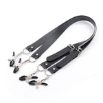 11Pcs Bdsm Kit Toys Sex Bondage Restraints, Labia & Nipple Clamps Blindfold Handcuffs Collar Paddle Sex Toys For Couple Black