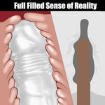 18.7 Inch Extra Super Long Dildo Anal Plug Sex Toys for Deepest Sex, Clear Realistic No-Balls Huge Big Giant Dildos with Strong Suction Cup Hands-Free Play Flexible Penis Butt Plugs for Women Men Gay