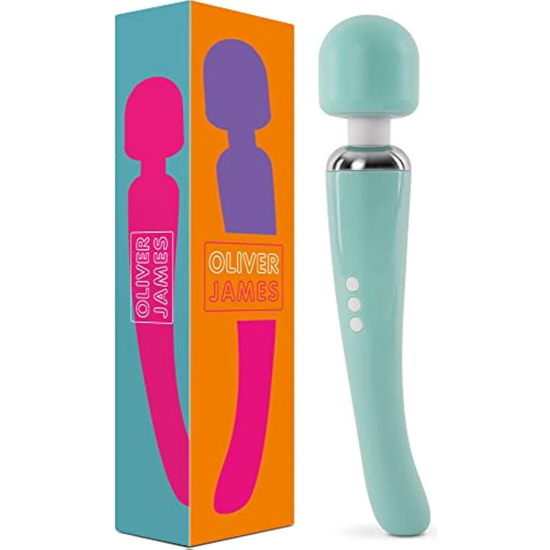 Vibrator, Sex Toys Wand Massager, Adult Toy For Women - G Spot Vibrators, Clitoris Stimulation, Dildo, Water-Resistant, Wireless, 20 Vibration Modes & 8 Speeds (Large, Green)