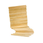 1000 Count Wooden Craft Sticks, 4.5 Inch Birch Wood