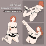Bdsm Sexual Restraint Set - Thigh And Handcuffs Restraint Device