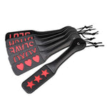 Adult Faux Leather Slapper Paddle for BDSM Play, 12.8 Inch Long