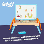 Art Creation Station Playset with 100 Magnets and Whiteboard Lid