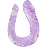 Double-Ended Dildo, Flexible Realistic Jelly Dildos Dong For Anal Play G-Spot Stimulator Sex Toys For Women Lesbians