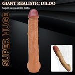 19.8Inch Super Long Realistic Dildo, Giant Huge Big Giant Brown Anal Dildos Adult Sex Toys For Men Sex Hand-Free Play