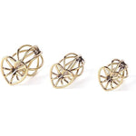Sex Toys Metal Heart-Shaped Hollow Anal Plug Male And Female Flirting Golden Hollow Anal Plug Adult Masturbation Props L