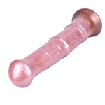 Long Optional Size Silicone Made Soft Artificial Horse Dildo Multi Color Suction Flexible Animal Style Different Texture (M)