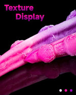 Gradient Color Silicone Dildo with Suction Cup, G-spot Stimulation Dildo, Thick Anal Adult Sex Toys, Adult Toys Suitable for Male and Female Couples (D306L)