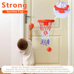 Bathtub Fun Basketball Hoop Balls Set Bathroom Shooting Game Toy For Toddler Kids Children Baby Bath Tub