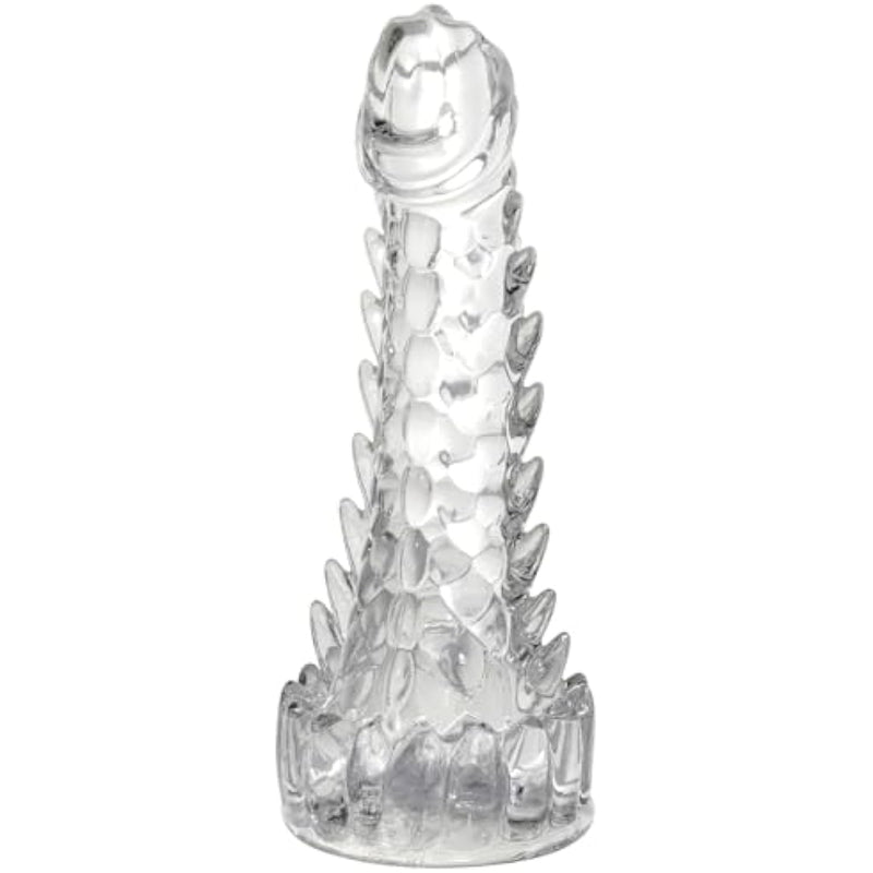 Monster Dildo,7.8In Clear Dildo Dragon Dildo With Suction Cup,Fantasy Dildo Adult Sex Toys For Women Men And Couples