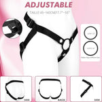 Realistic 3D Pocket Pussy with Adjustable Strap-On System for Enhanced Pleasure