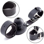 Bdsm Mouth Gag Black Silicone Breathable Ball Gags Adjustable Extreme Adult Bondage Gag Sex Toys