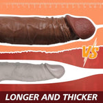 2.56'' Diameter Huge Thick Dildo Realistic Big Black Dildo With Strong Suction Cup, Pvc Anal Dildos Butt Plugs Hands-Free Play, Giant Penis G-Spot Strap-On Sex Toys For Women Gay Couples 12.5 Inch