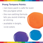 Prang Ready-to-Use Tempera Paint, Black, 16 Oz, 1 Count