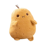 Cute Potato Stuffed Animal,9.8 Inch Potato Pillow Plush Toy,Soft Stuffed Food Potato Plushie Pillow Toys Doll Decorative Throw Pillows For Kids Boys Girls Birthday Xmas Gift, Yellow