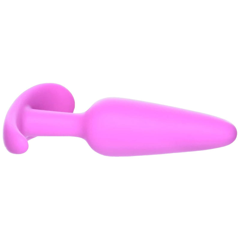 Mood - Naughty 1 - Silicone Anal Plug - Small - 3.3 In. Long And 0.8 In. Wide - Tapered Base For Comfort Between The Cheeks - Small - Pink
