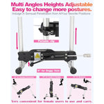 Realistic Female Sex Machine With Remote Control Anti Rotation Connectors Easy To Use For Masturbation Cup Toys, Adjustable Stretch Pumping Gun With Lifelike Dildo (2 Attachments For Man)