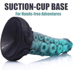 Huge Monster Tentacle Octopus Dildo For Beginners, Creature Alien Knot Dildo With Strong Suction Cup For Anal Massage, G Spot Colorful Fantasy Dildos Sex Toys For Women And Couple 8.67" (Blue)