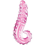 Crystal Glass Pleasure Wand Dildo Penis - Store - Glass Massager (Pink)