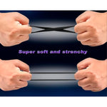 4 Different Size Cock Rings Soft Silicone Penis Rings Adult Toys For Erection Enhancing Couples Pleasure Black