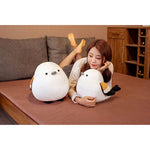19.7" Sparrow Plush Toy Stuffed Animal Figures Bird Throw Pillow Toys Plushie Huggable Stuffed Animal Doll For Children Birthday Christmas And Other