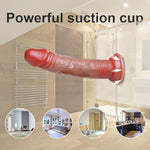 5.7 Inch Silicone Realistic Small Thin Slim Dildo For Beginner, 5 Inch Soft Mini G-Spot Anal Dildo No Balls With Suction Cup, Real Skin Feel Tiny Prostate Shower Dildos Adult Sex Toy For Women Men Gay